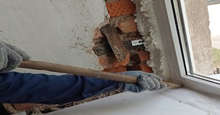 Демонтаж оконных откосов по выгодной цене от 511 руб. в Усть-Джегуте - Сварной-Стд